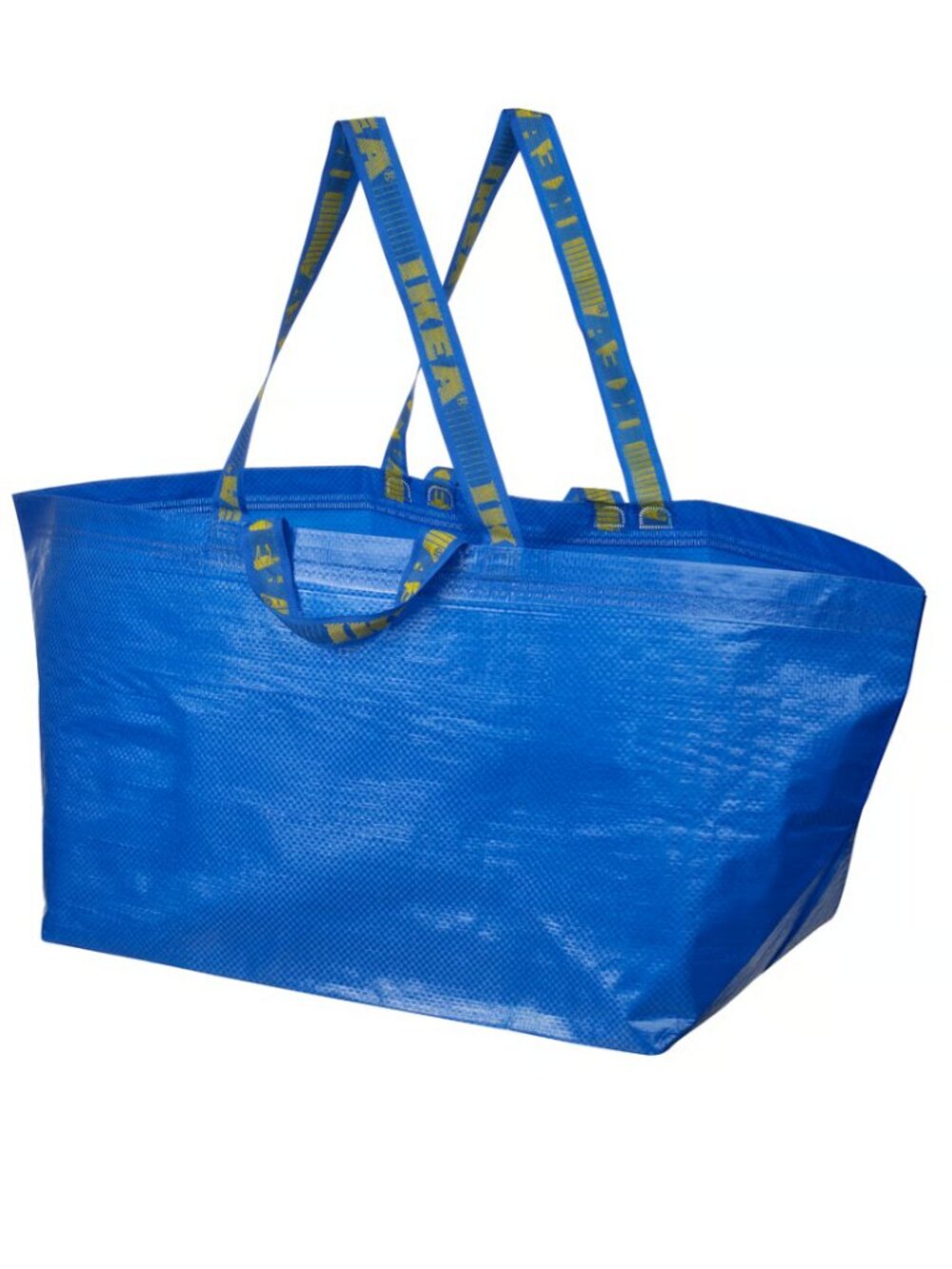 Ikea FRAKTA Shopping Bag Large Blue 19 Gallon NEW